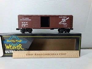 As Is Weaver O Gauge U20021 St. Louis South Western Double Door Box Car Cotton - Picture 1 of 12