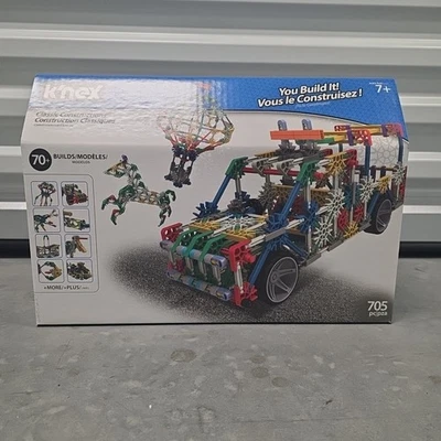 KNEX Classic Construction 70+ Model Building Set Creative Building 705 Piece NIB - Image 1 of 2