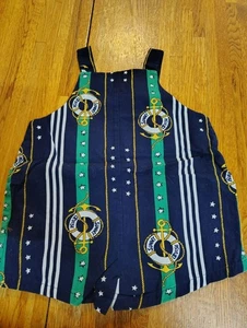 Vintage Peter's Partner "A Good Lad" Shortall Matrose Kreuzfahrt Jungen 18 Monate Overall - Bild 1 von 8