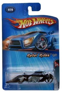 2005 Hot Wheels #078 Rebel Rides W-Oozie black - Picture 1 of 1