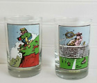 Gary Patterson Glasses Set Of 2 First Flake And Luck Out Arby's 1982