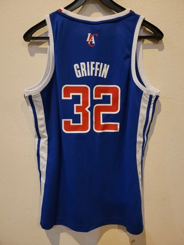 Adidas Women's NBA Jersey Los Angeles Clippers Blake Griffin Blue sz XL Cover
