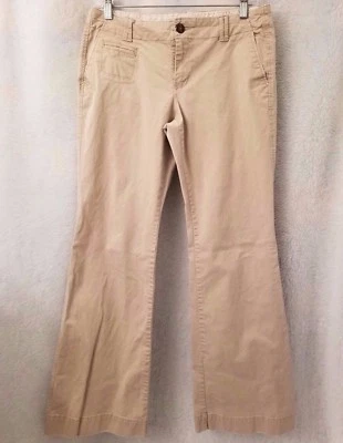 Pantalones para mujer Old Navy talla 10 color tostado regular Foto 1 de 4