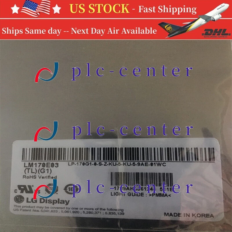 1PCS NEW LG LM170E03 One year warranty - Image 1 of 1