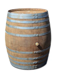 Barile legno,barile,Barrique Botti di rovere antico Botte di vino, 500 litro - Foto 1 di 4