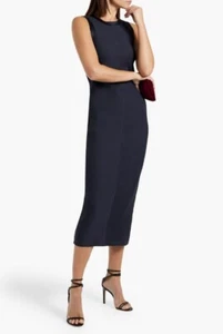NWT$3395 Brunello Cucinelli Sleeveless Sheath Dress W/Silk Accents +Beading W242 - Picture 1 of 7
