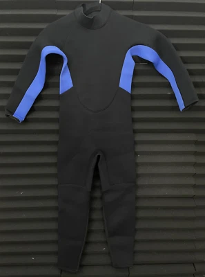 Kids Youth Boys Wetsuit Neoprene Black Zip Full Body Swimsuit Unbranded Size M Foto 1 de 4