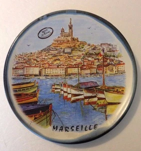 Piatto del buon ricordo Souvenir Vintage - Marseile - - Picture 1 of 1