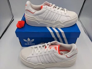 Adidas Damen Superstar Bonega 2B Originals Größe 6 UK Weiß Solar Rot |IG2395| - Bild 1 von 10
