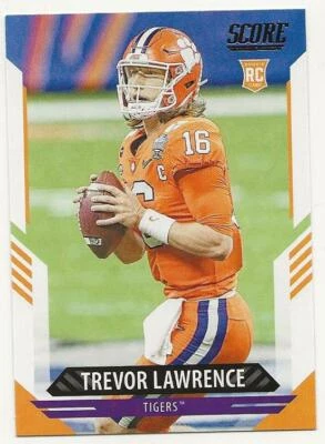 2021 SCORE FOOTBALL ROOKIES 301-400 U-PICK  COMPLETE YOUR SET - Image 1 of 3