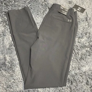 Under Armour Storm Golf Mens Tapered Pants Black Stretch Water Repellent 30x34 - Picture 1 of 8