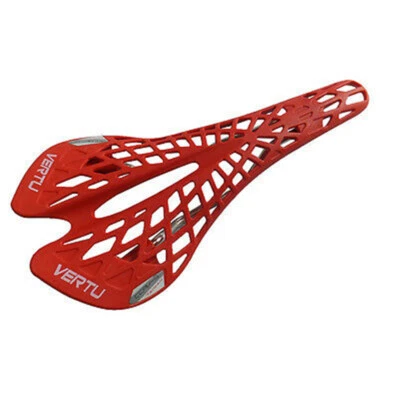 Sillín de plástico súper ligero para bicicleta MTB cojín de asiento de bicicleta alfombrilla de asiento delantera hueca Foto 1 de 4