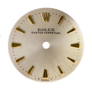 Vintage Orig NOS Rolex Ladies Y.G. Oyster Perpetual Wristwatch Dial, Swiss - Picture 1 of 2
