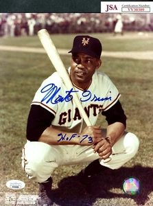 JSA Monte Irvin Autographed Signed INSCR 8x10 Photo New York Giants TRB 978 - Picture 1 of 1