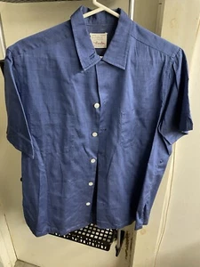 MORE 1950s Vintage Clothing! EXCELLO SWITZERLAND WESTERN ROCKABILLY Cotton Shirt - Picture 1 of 5
