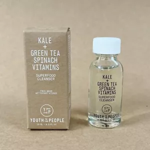 Youth To The People Kale And Green Tea Spinach Superfood Cleanser 15ML VEGAN - Picture 1 of 4