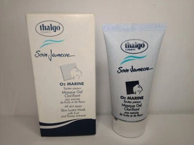 Thalgo Marine Masque Gel Clarifiant Skin Lustre Mask 50 ml 1.69 Oz France READ - Image 1 of 4