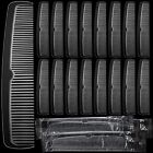 100 Pcs Individually Wrapped Hair Combs for Hotel Shelter Homeless Nursing
