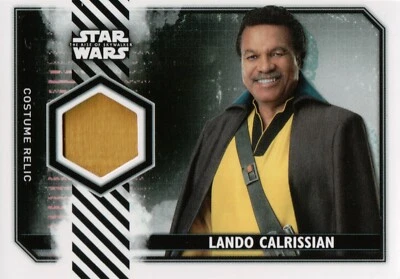 Star Wars Rise of Skywalker 2, Lando Calrissian Costume Relic Card CR-LS #46/50 - Image 1 of 2