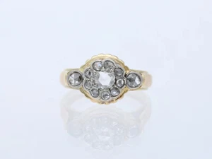 Anillo antiguo Top Preis 0,50 ct. Diamantes oro 585 14 quilates valor: 2.500,- EUR Deta - Imagen 1 de 8