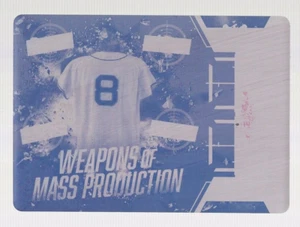 CARL YASTRZEMSKI 2022 LEAF LUMBER PRINTING PLATE 1/1 **BOSTON RED SOX** HOF - Picture 1 of 2