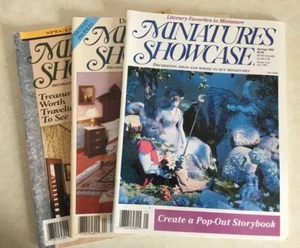 MINIATURE SHOWCASE Summer '92, Spring '92, and Winter '92 Magazines - Picture 1 of 1