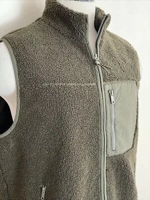 ZARA New Mens Full ZIP Pockets Sleeveless Vest/Jacket Size L/XL - Image 1 of 4