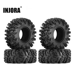 INJORA Swamp Claw 1.0" S5 Mud Terrain Tires for SCX24 AX24 TRX4M FCX24 (T1021) - Picture 1 of 12