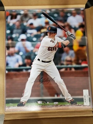 Mike Yastrzemski Signed 16x20 San Francisco Giants Fanatics Auto Photo - Image 1 of 2