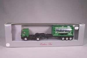 LE1819 HERPA EXCLUSIV SERIE Camion Ho1/87 Mercedes semi container Friedr Mass - Picture 1 of 9