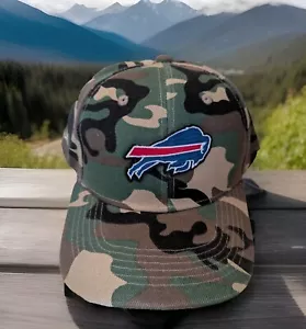 Cappello berretto mimetico verde Buffalo Bills. Regolabile. Comfort e stile. Ottimo. - Foto 1 di 4