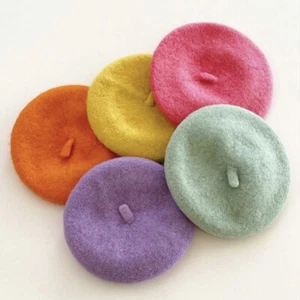 1 pieza Mascota Perro Gato Boina Sombrero Prendas para la cabeza Bandana Cachorro Lana Mini Boinas Sombrero Gorra - Imagen 1 de 23