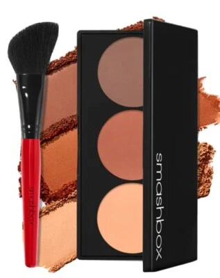 Smashbox Step-By-Step Contour Kit DEEP: Contour Bronze Highlight With Brush NIB - Image 1 of 3