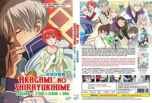 ENGLISH DUBBED Snow White with the Red Hair (SEASON 1+2 +OVA) DVD All Region - Picture 1 of 1