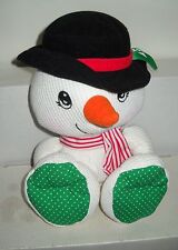 #6572 New Displayed Fisher Price Cozy Snowman Plush