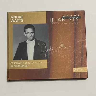 Andre Watts: Great Pianists Of The 20th Century, Vol. 96 CD 1999 Gershwin Foto 1 de 4