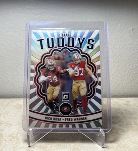 2023 Panini Donruss Optic - Best Tuddys Nick Bosa, Fred Warner #BT-NF - Bild 1 von 2
