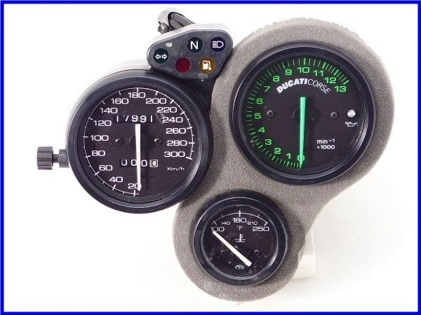 Medidor genuino DUCATI 2001 996S 300 km/h 748 916 998  Foto 1 de 4