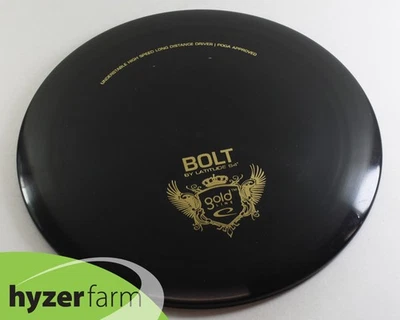 Latitude 64 BRAND NEW EARLY RUN GOLD LINE BOLT 170.6g OOP/RARE Hyzer Farm C15 - Image 1 of 2