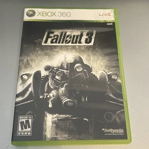 Fallout 3 Xbox 360 Video Game M Tested - works - Picture 1 of 2