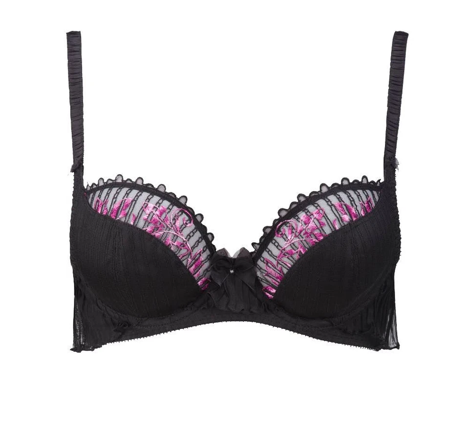 Sujetador Fauve Sabine con aros negro FV0282NOR 36D Foto 1 de 1