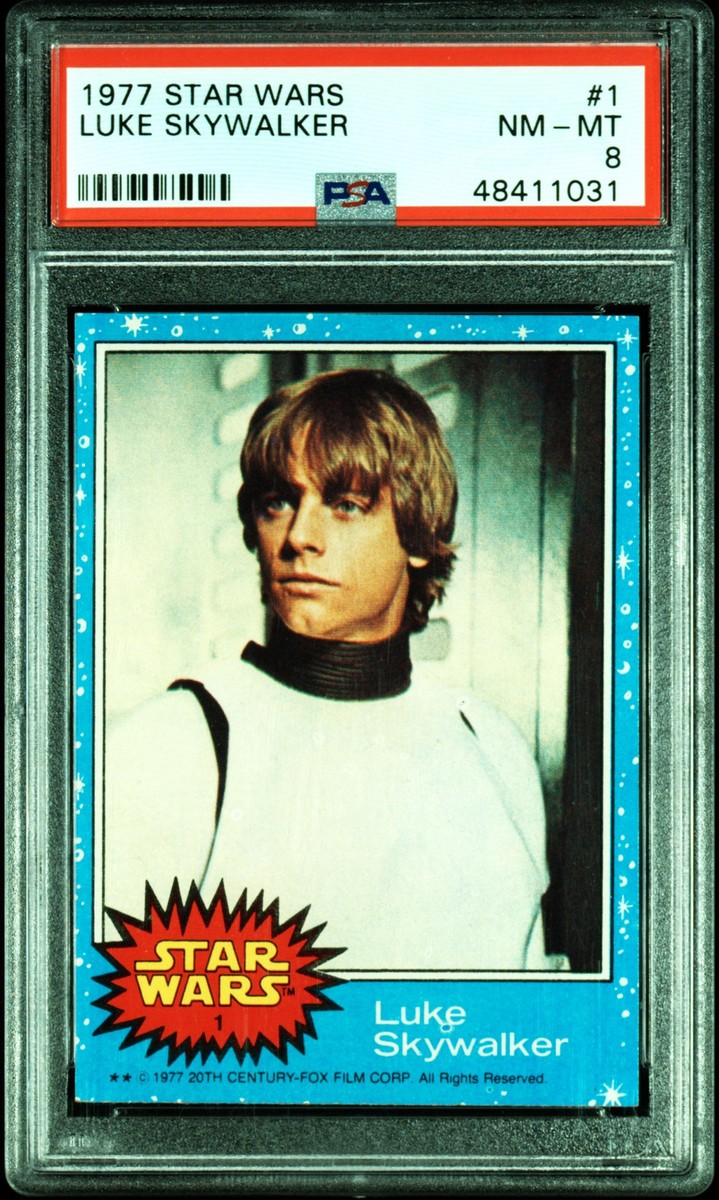 Luke Skywalker Star Wars Professional Sports Authenticator