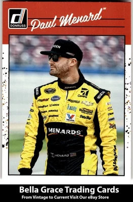 2023 Donruss Paul Menard #198 Richard Childress Racing NASCAR - Image 1 of 2