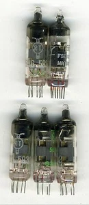 Lotto Di 5 Tubi Peanut - Pentodo 5636 - Bild 1 von 1