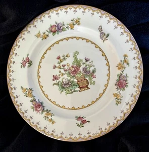 Copeland Spode Peplow R8542 Yellow Trim 8" Salad Lunch Plate - Picture 1 of 5