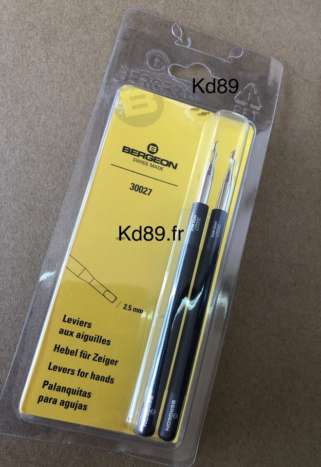 BERGEON 30027 Levée Pour Aiguilles De Montre