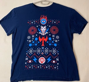 Maglione girocollo Marvel Loot CrateT Shirt uomo blu maniche corte taglia XL - Foto 1 di 10
