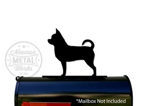 Silueta Chihuahua - Reparte / Letrero de Buzón de Metal - Hardware Incluido - Imagen 1 de 1