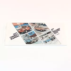 1977 Owners Manual for Jeep CJ5 / CJ7 / Wagoneer / Truck - Picture 1 of 2