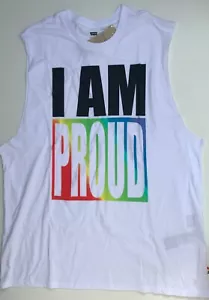 BNWT Levi’s I AM PROUD Pride Community Tank Top M L XL XXL Guaranteed Original - Picture 1 of 16